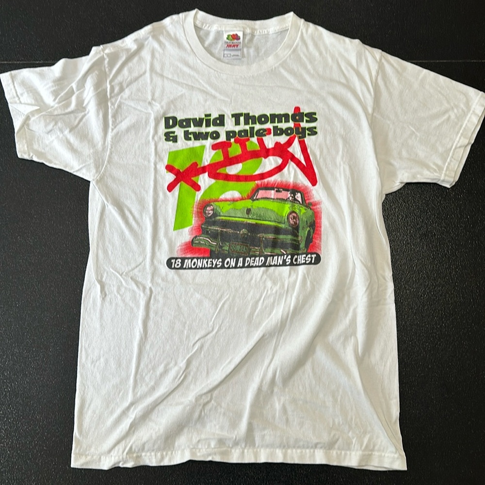 David Thomas and Two Pale Boys (Pere Ubu tie in) t-shirt